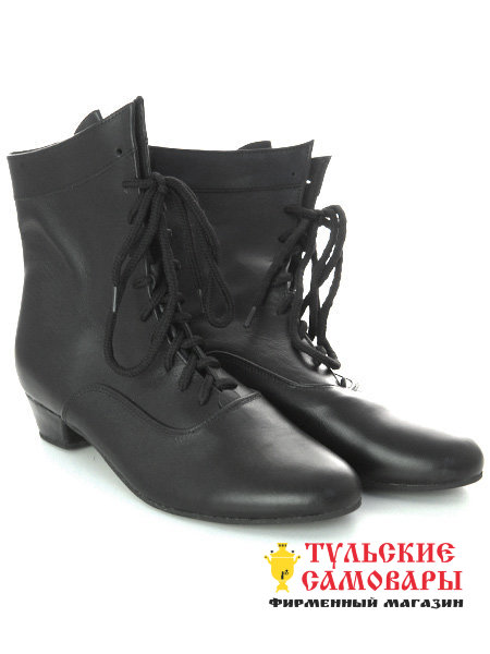 Полусапожки женские "Гусарики" черные фото 1 — Samovars.ru